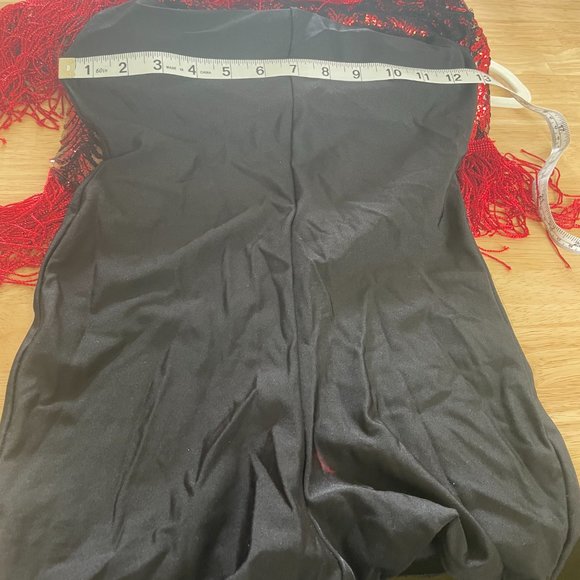 Red flapper skating/dance dress or costume - Picture 6 of 7